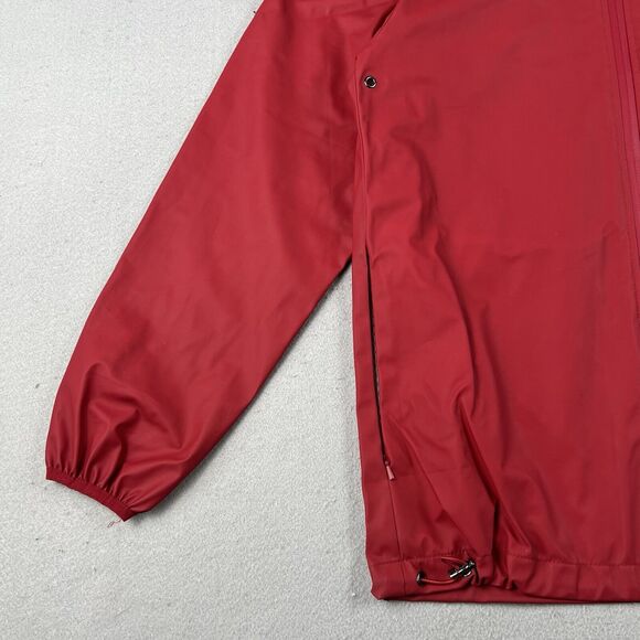 Rains Base Jacket Men’s XXS/XS Red Full Zip Hooded Long Sleeve Waterproof - Picture 6 of 16